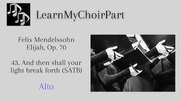 Elijah - Mendelssohn - #43 - 
