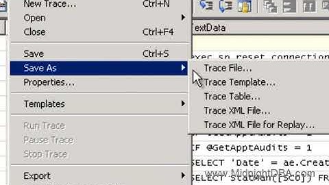 Find query timeouts in Profiler