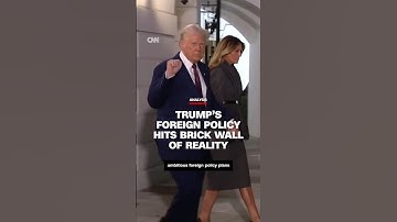 Analysis: Trump’s foreign policy hits brick wall of reality