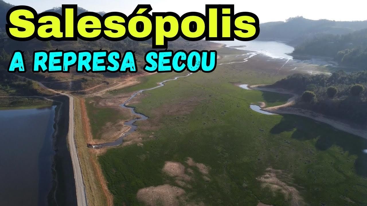 A REPRESA SECOU! Pontos de Pesca e Camping Salesópolis SP | Aterrado e Pinheirinho