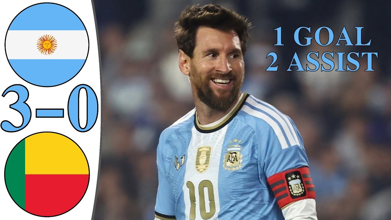 MESSI GOAL 🔥 🇦🇷 Argentina vs Benin (3-0) Highlight | Friendly Match 2026/27