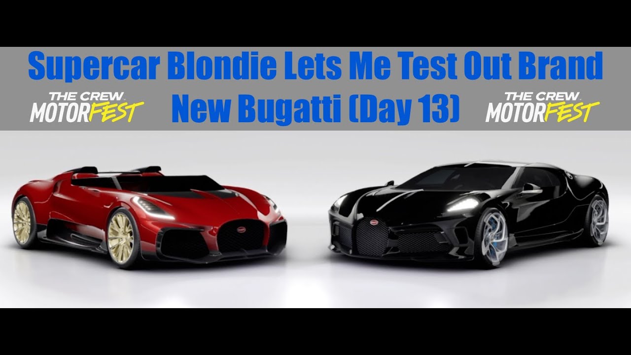 Supercar Blondie Lets Me Test Out Brand New Bugatti (Day 13) - YouTube