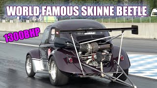 THE CRAZY 1300BHP 2.8l WASSERBOXER POWERED SKINNE BEETLE