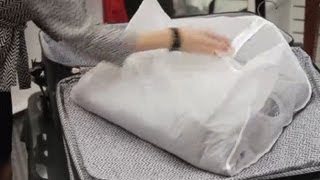How to Pack a Suit Coat : Packing Tips for Travel