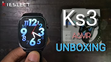 Kieslect Ks3 Smartwatch | ASMR Unboxing | Hazary Unboxing |