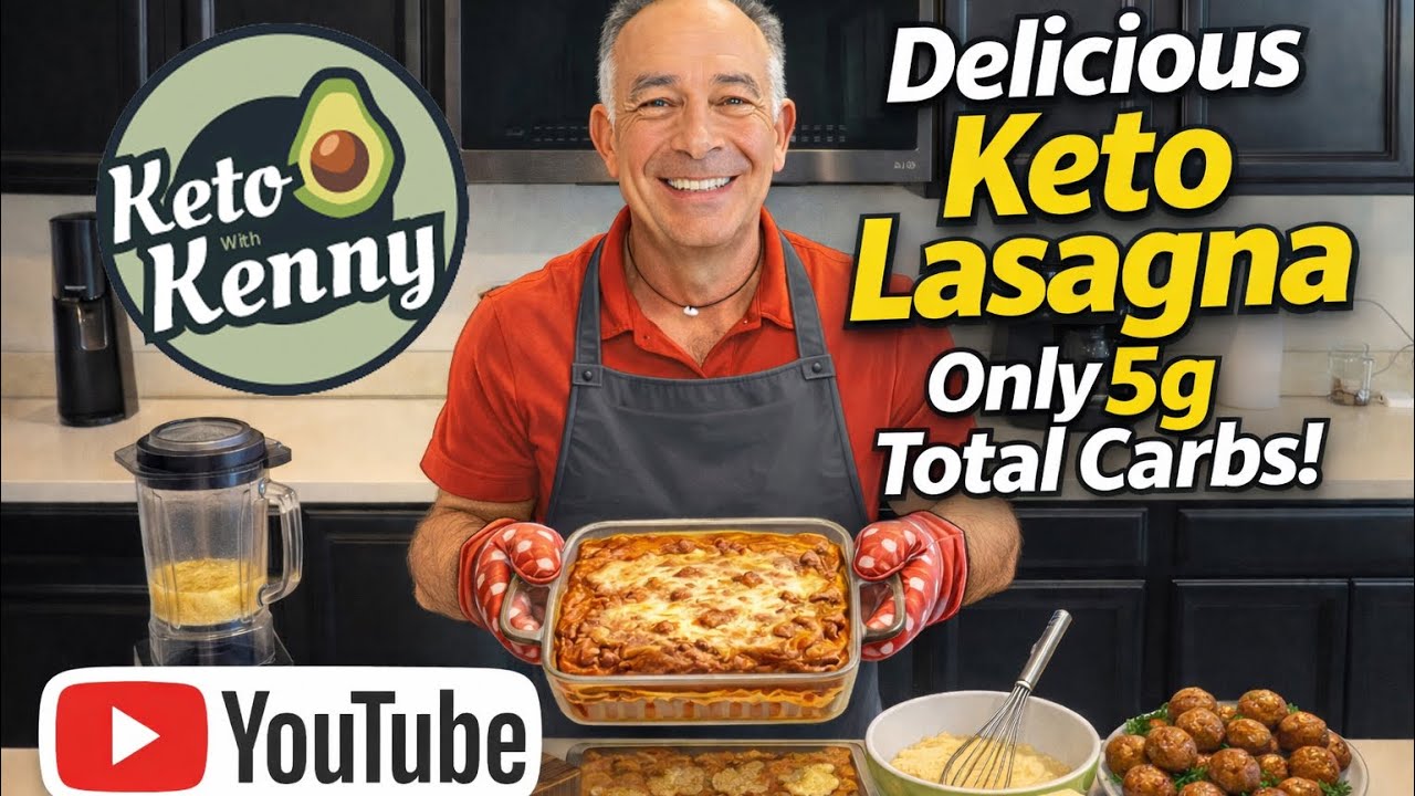 The Ultimate Keto Comfort Food: Lasagna With Just 5g Carbs