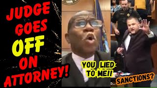 Judge Goes OFF On Attorney Seeking to Recuse Him From the Case!  Will He Be Sanctioned