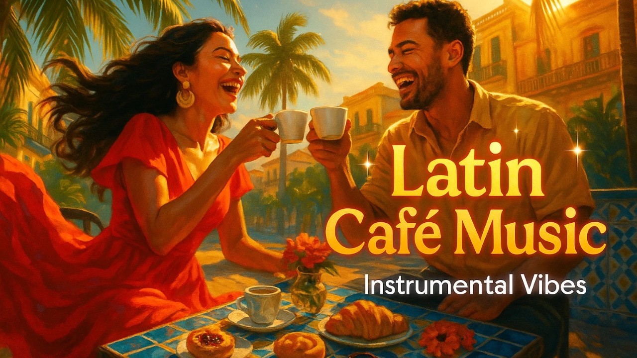 Latin Café Music Instrumental ☕ Uplifting Instrumental Latin Café Ambiance