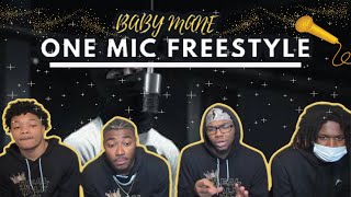 AMERICANS REACT| Baby Mane (MaliStrip) - One Mic Freestyle | GRM Daily