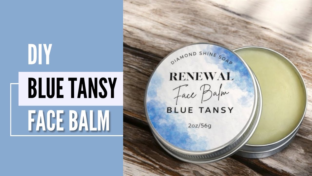 Бальзам для лица из голубой пижмы своими руками #пижма #полевыецветы