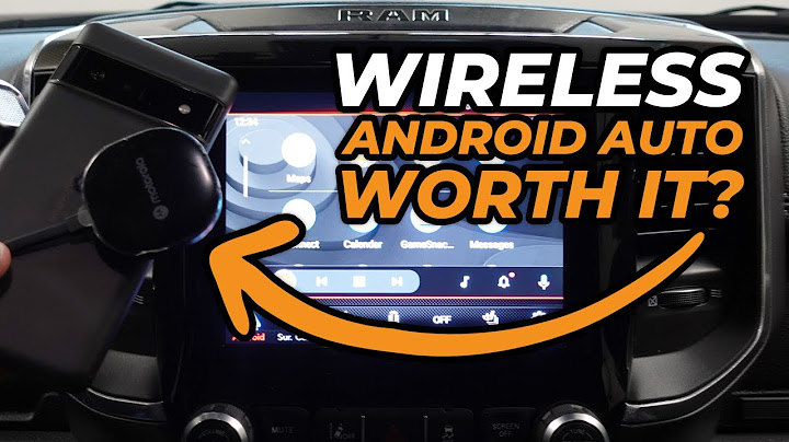 Can I connect Android Auto wirelessly?