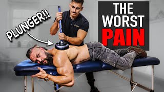 2 GUYS 1 PLUNGER ❗️Testing WEIRD INTERNET Injury Fixes! (The WORST PAIN!)