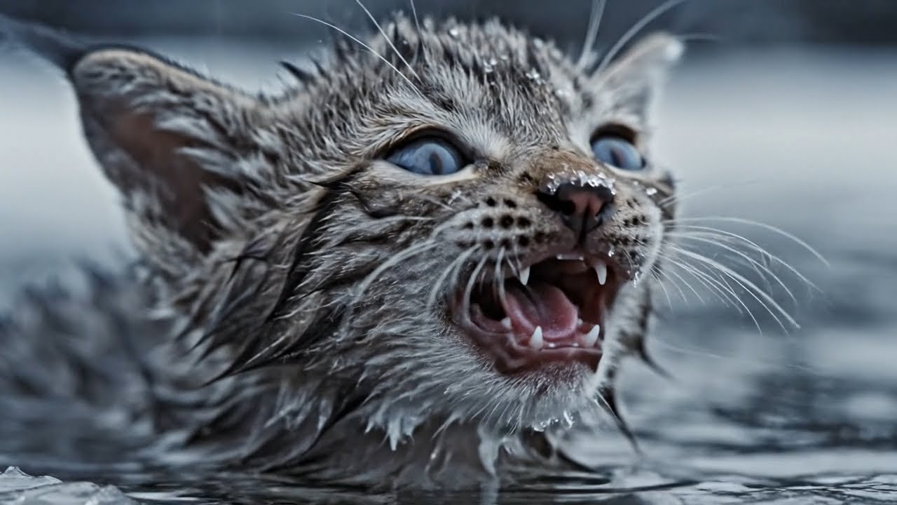 Saving A Freezing Lynx From Drowning ❄️ Heartbreaking Rescue & Recovery