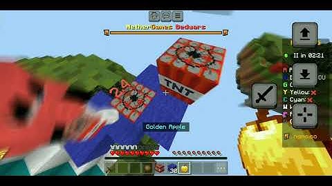 Double TNT Jumping in Nethergames