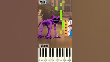 Scary Scanner: DogDay x CatNap (Poppy Playtime 3) @fash - Piano Tutorial