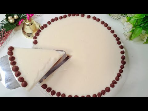 Christmas dessert in 5 minutes !You will be amazed! no baking, no condensed milk, no eggs.