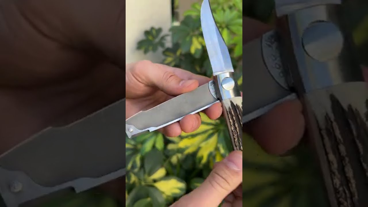 Barry Wood MK2 Classic Wood / Irie Swinglock Folder #299 Custom 