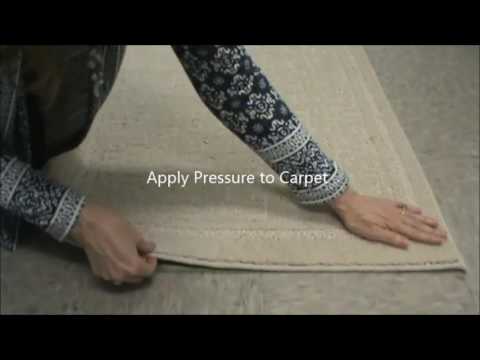 Double Sided Carpet Tape Area Rug Application by Tape Solutions, Inc.