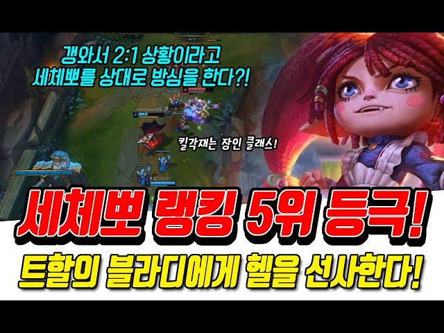 세체뽀 랭킹5위 등극! 트할의 블라디에게 헬을 선사한다!