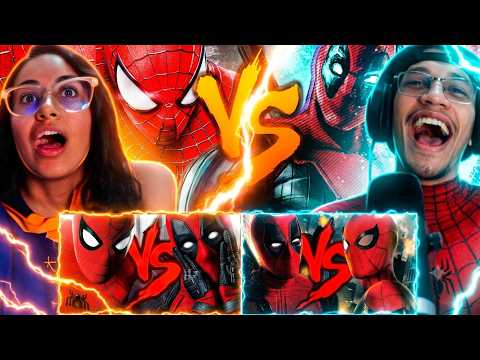REACT Homem-Aranha VS. Deadpool | Duelo de Titãs
