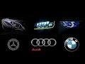 MERCEDES-BENZ MultiBeam LED vs AUDI Matrix LED vs BMW Intelligent Headlight Technology