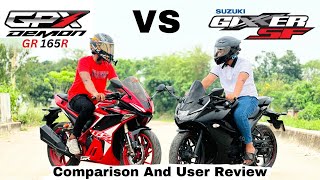 GPX Demon vs Gixxer SF | Comparison and User Review | Sifat OnTheWay