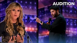 Kabir Singh: Comedian Has Heidi Klum Wondering If She's ALLOWED To Laugh Out Loud!😂 Resimi