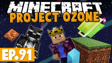 Minecraft Project Ozone - EPIC FIGHT MUSIC! #91 [Modded HQM Skyblock]