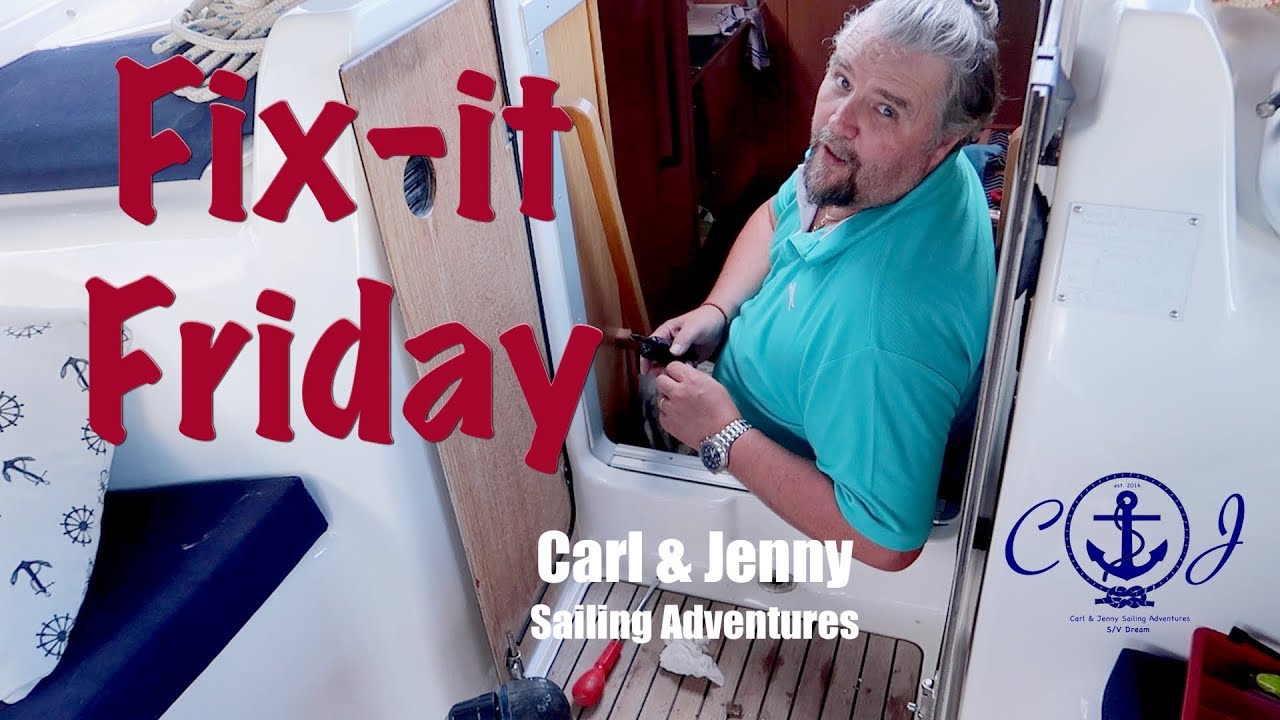 Fix it Friday – Water leak on board – Carl and Jenny