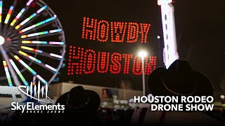 ICONIC Houston Rodeo 2024 Drone Shows!