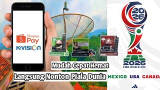 Cara Beli Paket Piala Dunia 2026 Lewat Shopee