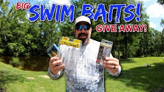 Fishing With BIG SWIM BAITS!! ( After Memorial Day Giveaway!!!) by Typical Outdoors 94 views 2 years ago 13 minutes, 36 seconds