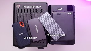 외장 SSD, 외장하드, 나스, 썬더볼트 SSD, 썬더볼트 HDD 다 써보고 느낀점(SSD,HDD,NAS,Thunderbolt SSD, Thunderbolt HDD)