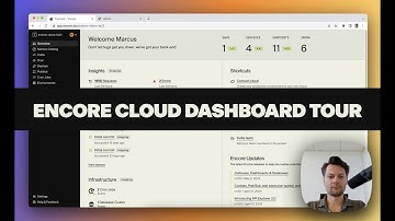 Encore Dashboard Tour