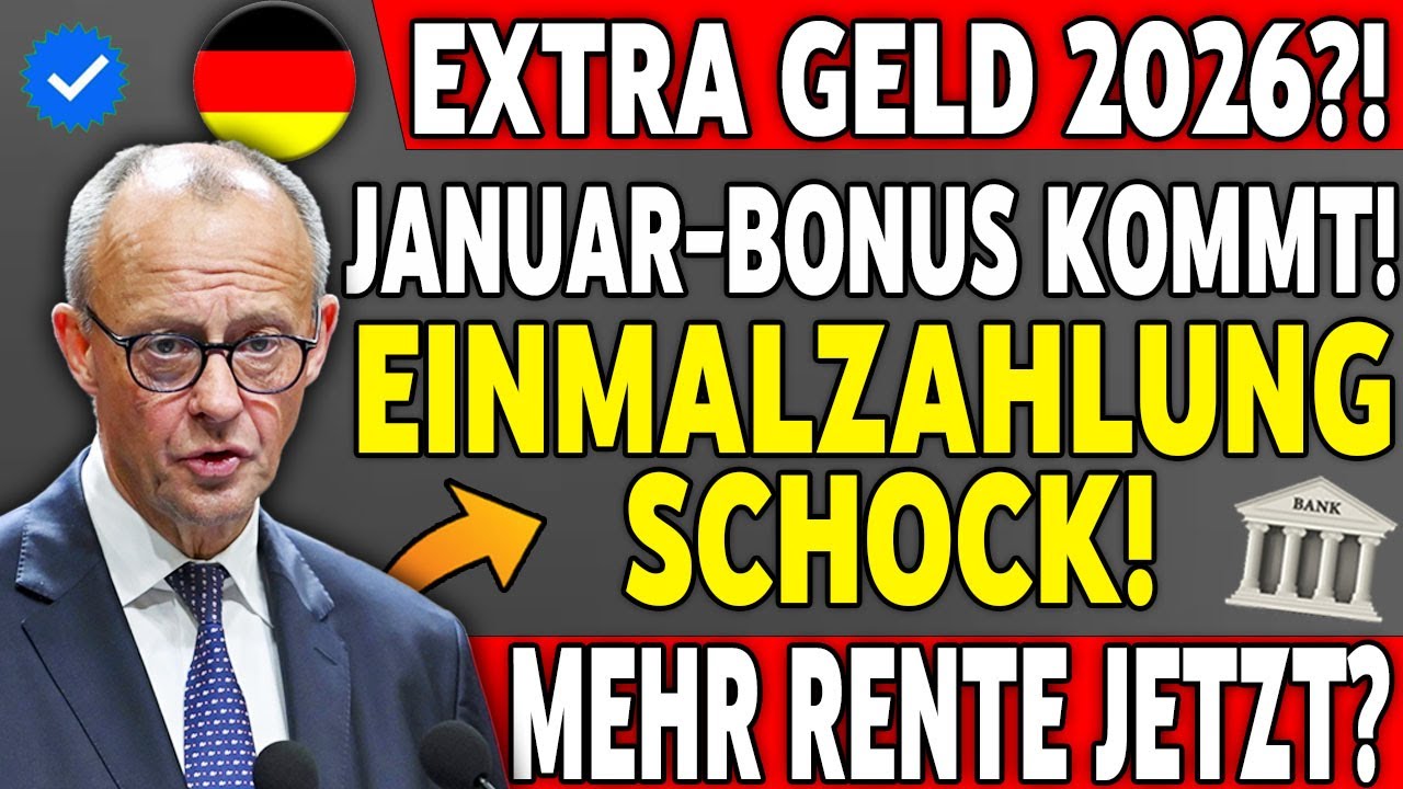 💥 Große Überraschung | Rentner Einmalzahlung erklärt | 2026 – Wer profitiert wirklich?