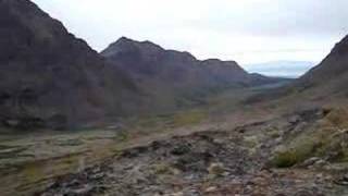 Approaching Powerline Pass