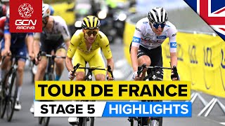 Surprise Attacks As The Peloton Enters The Pyrenees | Tour De France 2023 Highlights - Stage 5