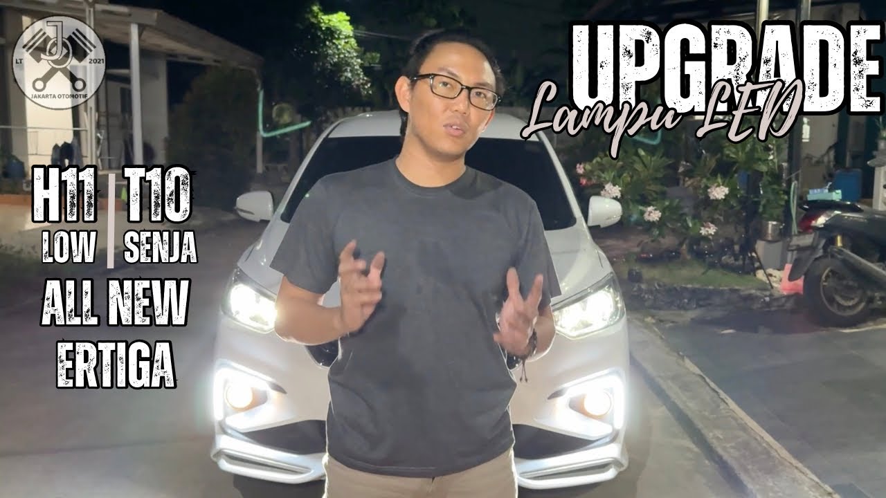 Upgrade Lampu All New Suzuki Ertiga Hybrid LED Philips Ultinon PRO5000 Jakarta Otomotif