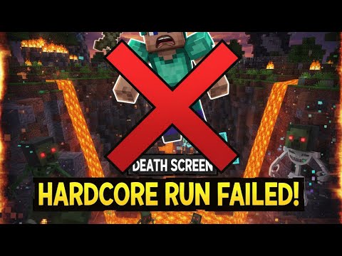 minecraft hardcore 1 but went wrong - YouTube