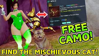 [PSO2 NGS] Free Camo - Find The Mischievous Cat Guide