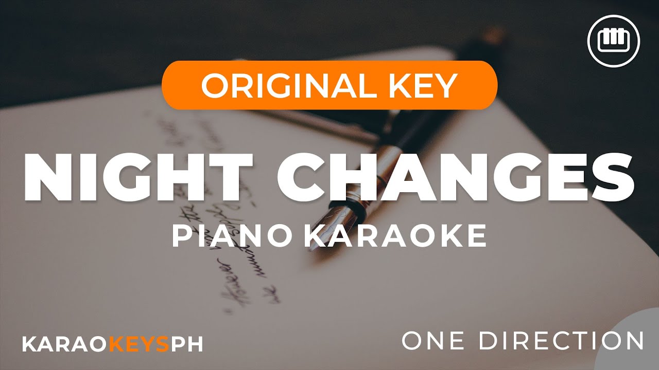 Night Changes - One Direction (Piano Karaoke) Night Changes - One Direction (Piano Karaoke)