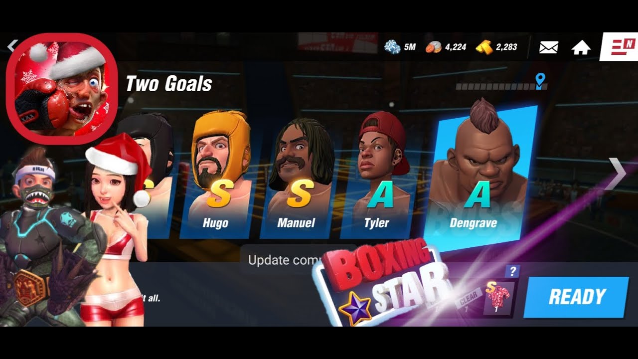 Boxing Star ⭐ || Fight vs DenGrave || 14. Two Goals