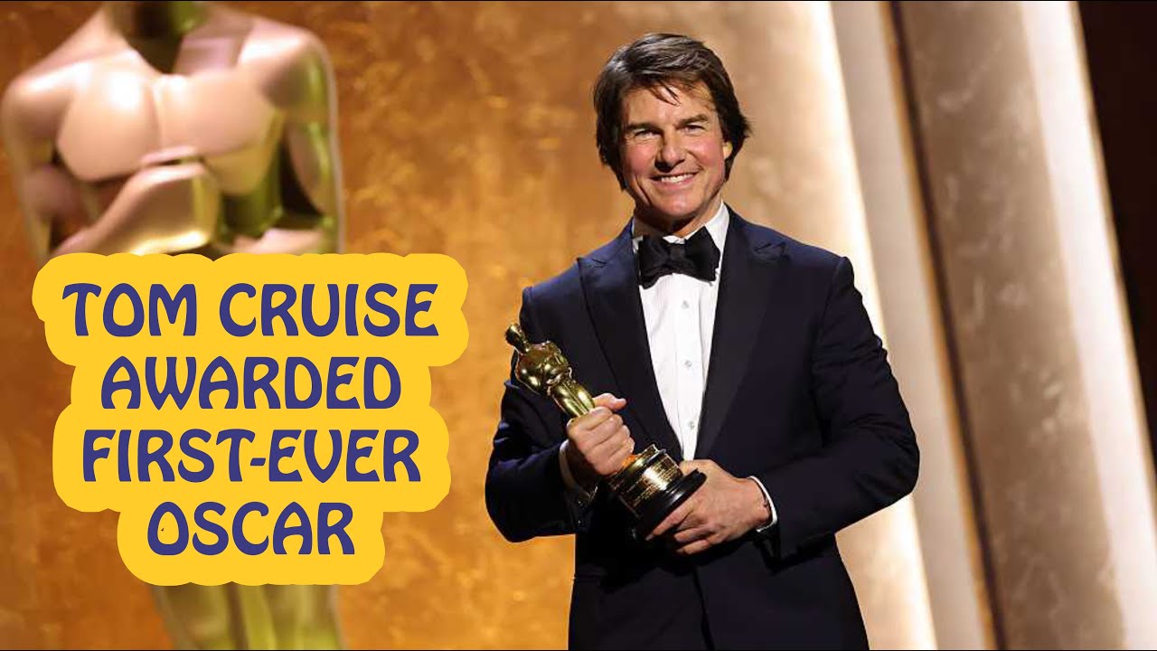Tom Cruise awarded first-ever Oscar - YouTube