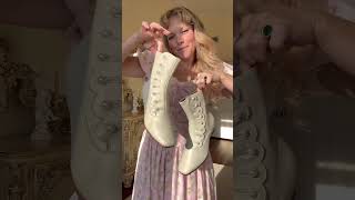 Captivated by the exquisite beauty of @americanduchess Renoir Victorian button boots #gifted