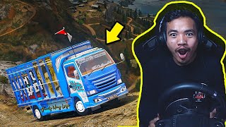 TRUK NEW WAHYU ABADI NAIK GUNUNG TERTINGGI MOUNT CHILIAD - GTA 5