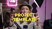 Make a project template with smart adjustments