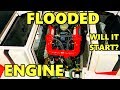 Super Boat Super Flooded Will it Start? Copart Rebuild Part 3