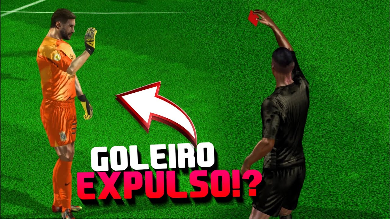 O QUE ACONTECE SE O GOLEIRO FOR EXPULSO e NÃO TIVER MAIS SUBSTITUIÇÃO PRA FAZER? FTS 2023 O QUE ACONTECE SE O GOLEIRO FOR EXPULSO e NÃO TIVER MAIS SUBSTITUIÇÃO PRA FAZER? FTS 2023