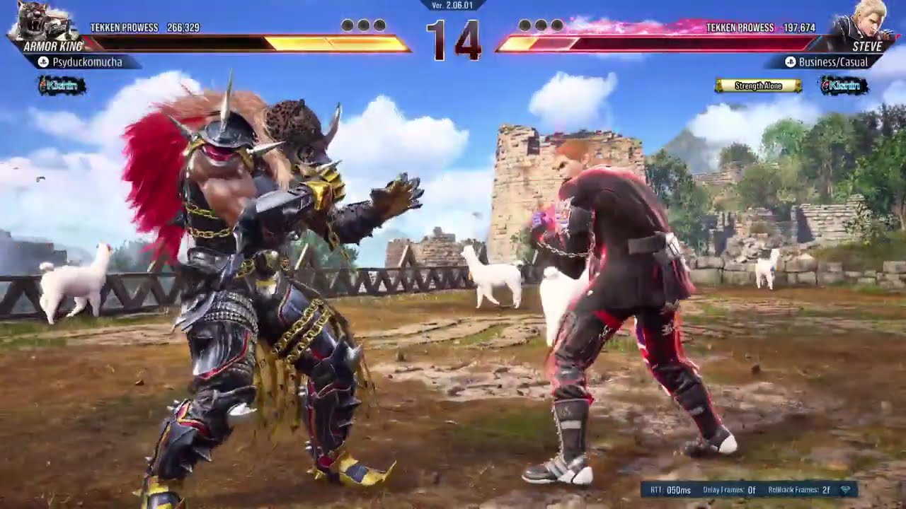 tekken 8 armor king vs steve