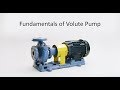 Fundamentals of Volute Pump